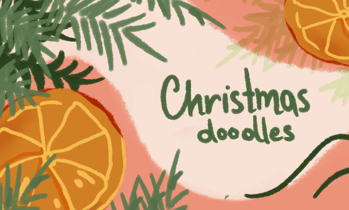 christmas doodles collection cover 2