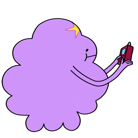 adventure time lsp with phone doodle