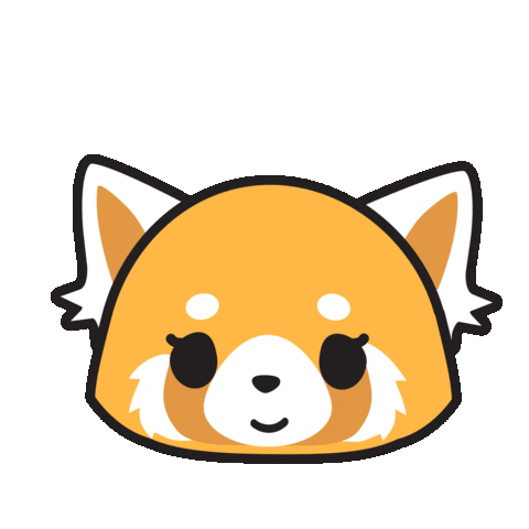 aggressive retsuko red panda kawaii doodle