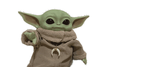 baby yoda energy blast doodle