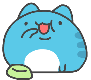 bugcat capoo hungry licking lips bowl doodle