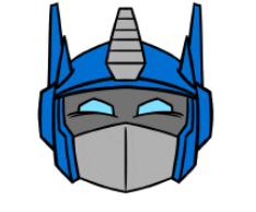 cool optimus prime doodle