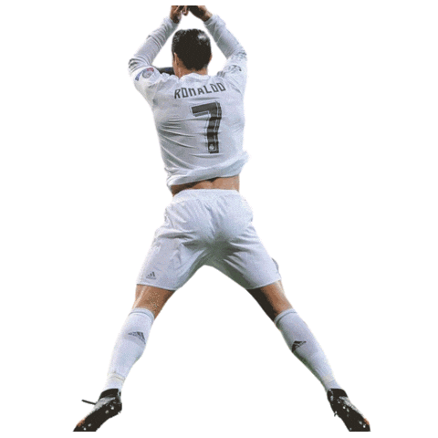 cristiano ronaldo siuuu celebration doodle