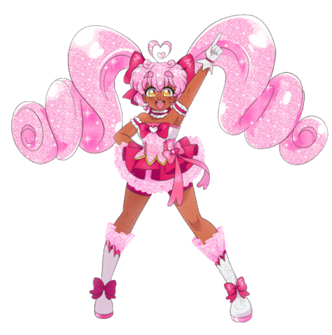 cure precious glitter yui nagomi doodle