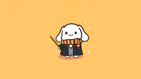 cute cinnamoroll harry potter doodle