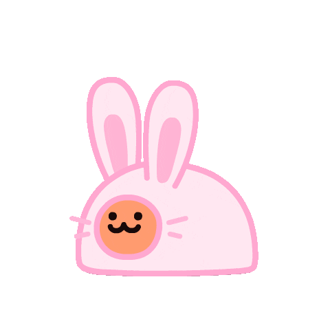 Cute Kawaii Bunny Doodle - Custom Doodle for Google