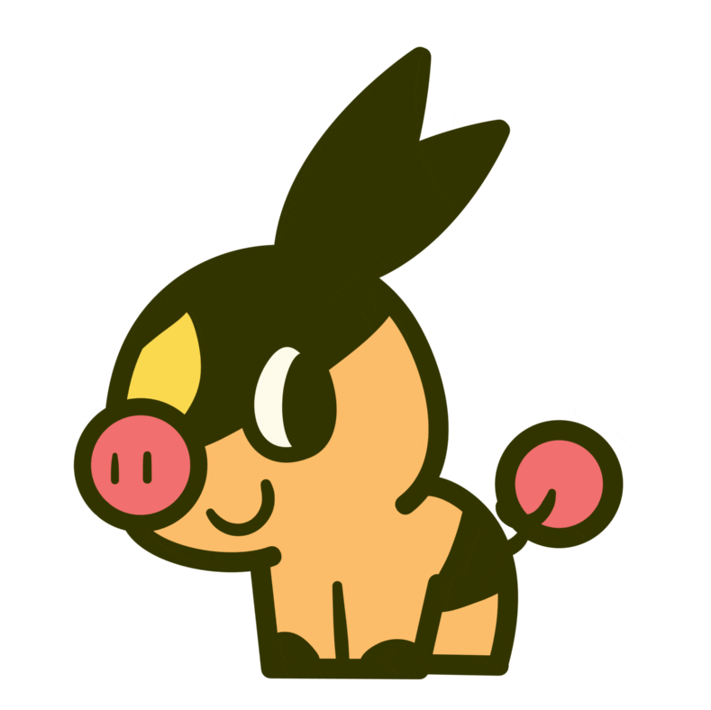 cute pokemon tepig doodle