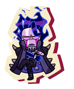 dancing monster prom omen doodle