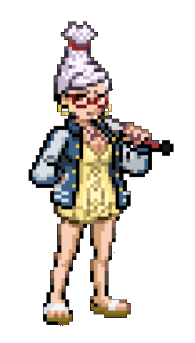 Dandadan Seiko Ayase Pixel Doodle - Custom Doodle for Google