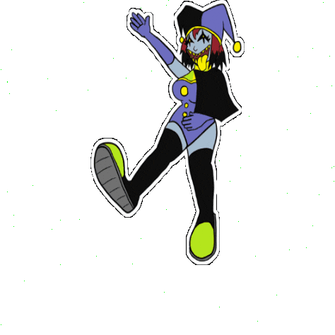 deltarune jevil genderbend jester doodle