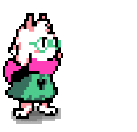 deltarune ralsei pixel doodle