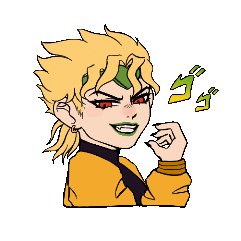 dio brando jojos bizarre adventure doodle