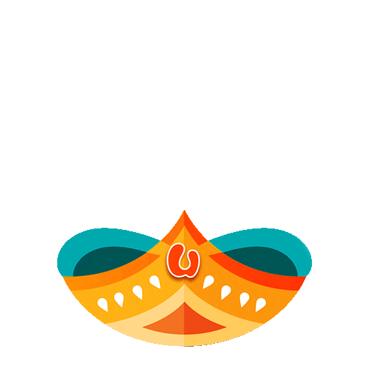 diwali lamp lighting doodle
