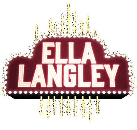 ella langley neon sign doodle