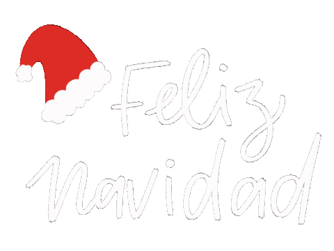 feliz navidad santa hat christmas doodle