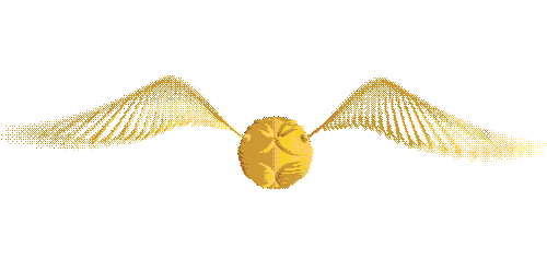 golden snitch flying harry potter doodle