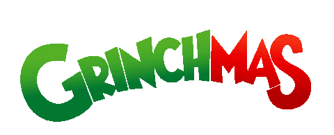 grinchmas logo text doodle