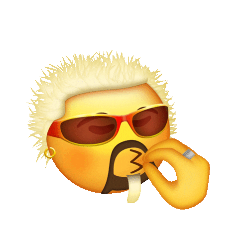 guy fieri emoji doodle