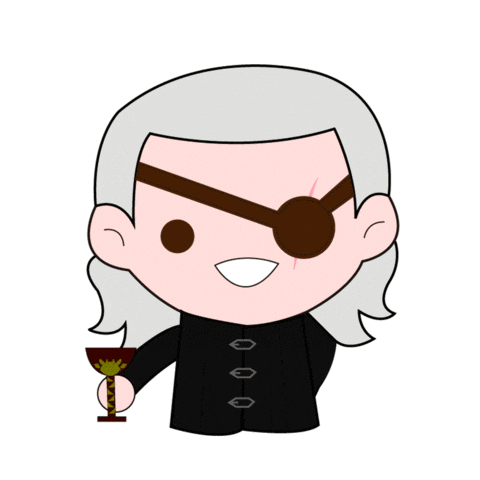 house of the dragon aemond targaryen chibi doodle
