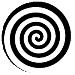 hypnosis circle doodle