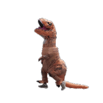 inflatable t rex dinosaur costume doodle