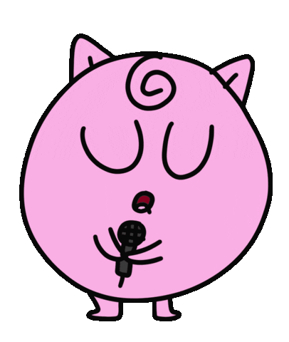 jigglypuff singing microphone doodle