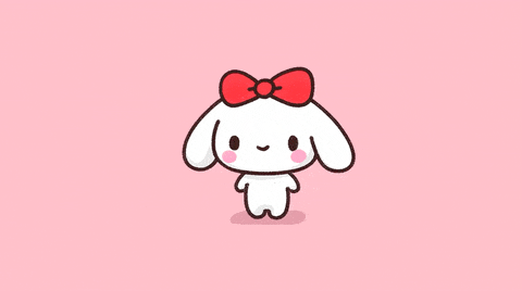 kawaii cinnamoroll cute bow doodle