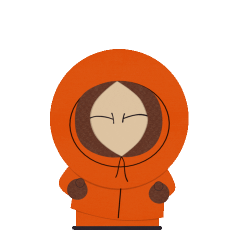 kenny mccormick south park character dancing doodle
