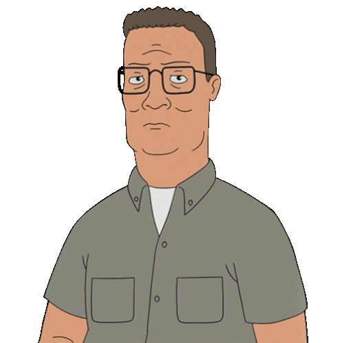 king of the hill hank hill doodle