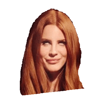 lana del rey eye roll doodle