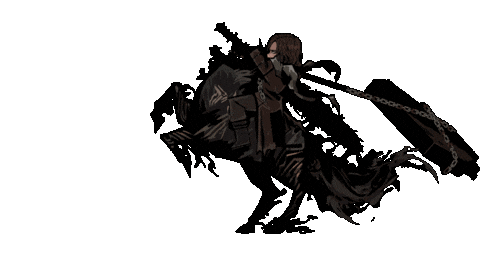 limbus company horseback rider dark doodle