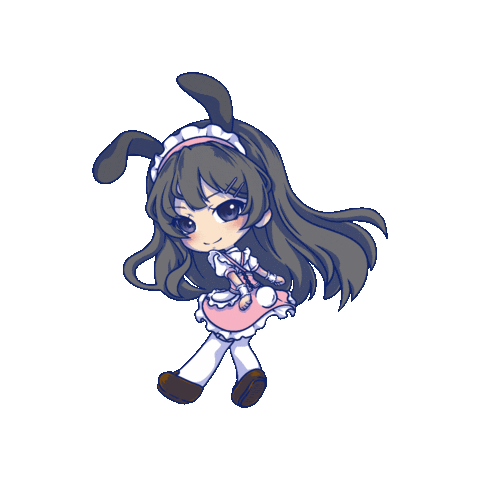 mai sakurajima bunny girl senpai doodle