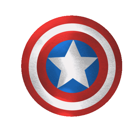 marvel captain america shield doodle