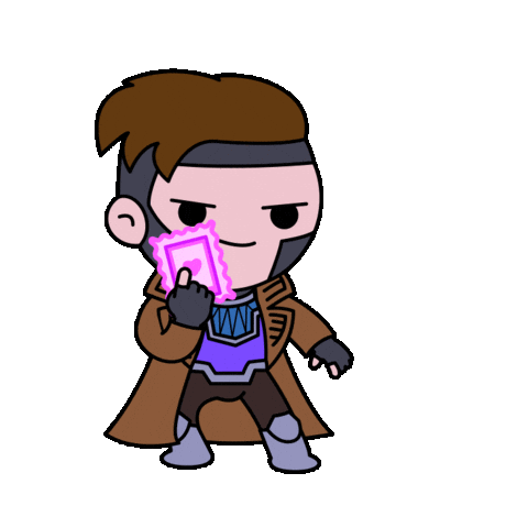 marvel gambit chibi doodle