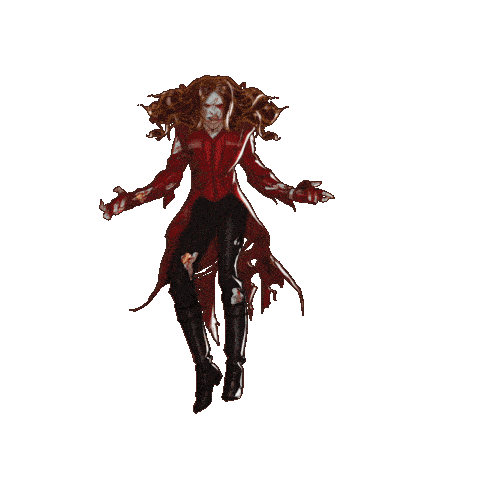 marvel zombies scarlet witch doodle