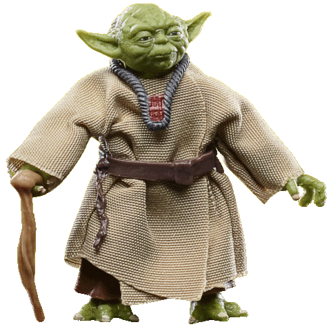 master yoda walking stick doodle