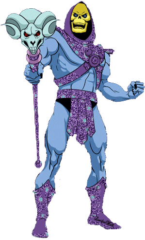 masters of the universe skeletor havoc staff doodle