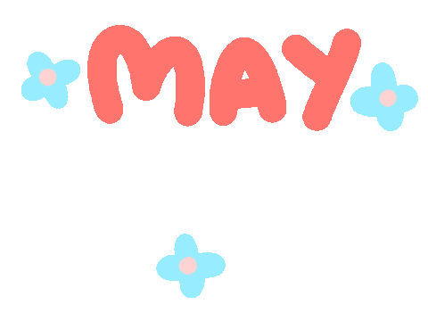 may flower doodle