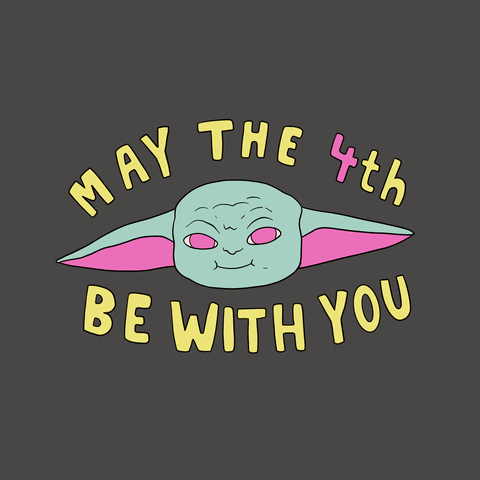 may the 4th be with you doodle