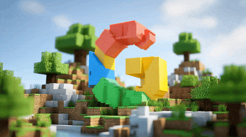 minecraft world google doodle