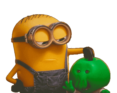 minions and monsters cute doodle