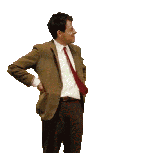 mr bean waiting meme doodle