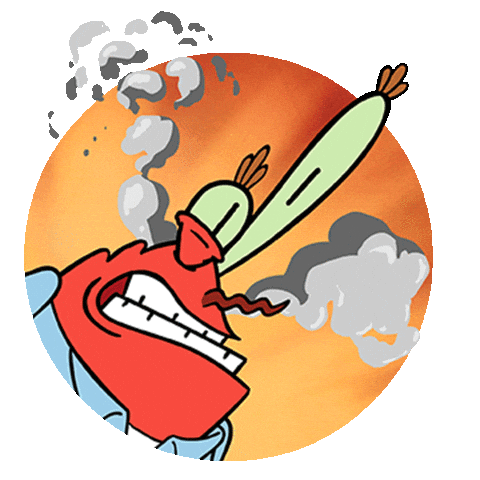 mr krabs angry steam doodle