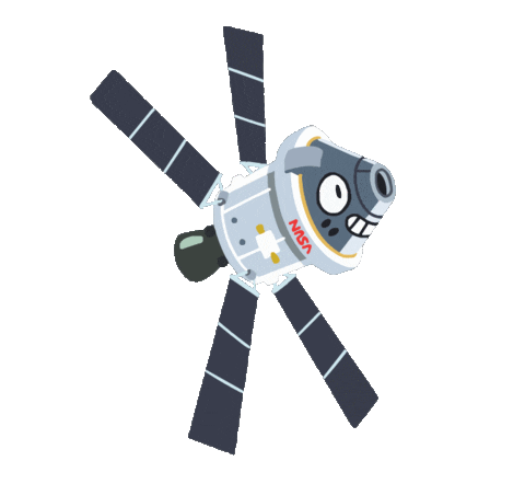 nasa artemis 2 spacecraft doodle