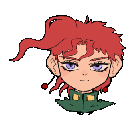noriaki kakyoin jojos bizarre adventure doodle