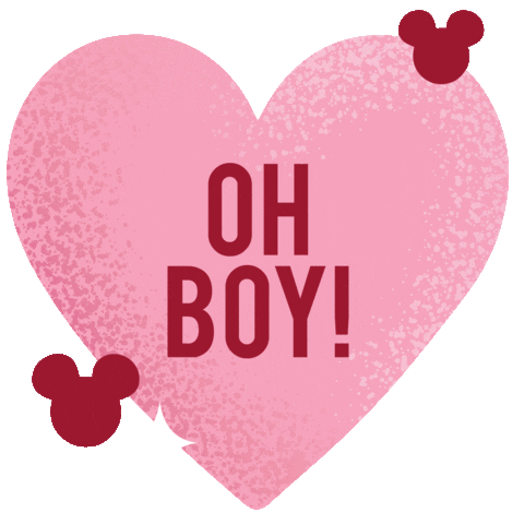 oh boy mickey heart disney doodle