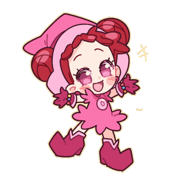 ojamajo doremi harukaze magical girl doodle