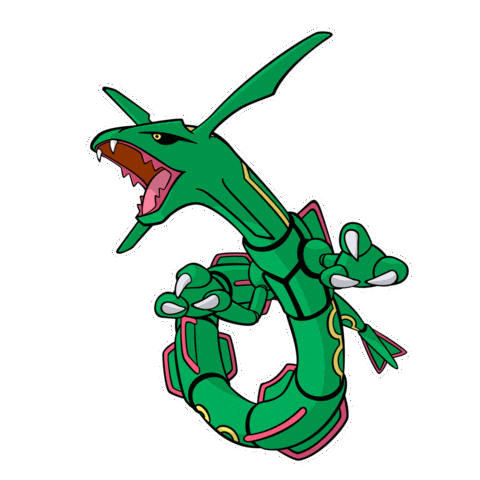 pokemon rayquaza legendary dragon