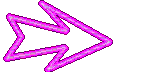 purple neon arrow doodle