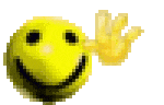 retro pixel smiley face wave doodle